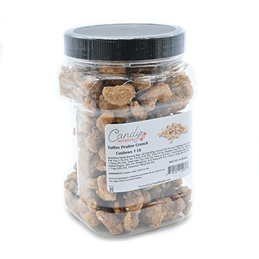 Fresh Roasted Cashews Toffee Praline Crunch 1lb 